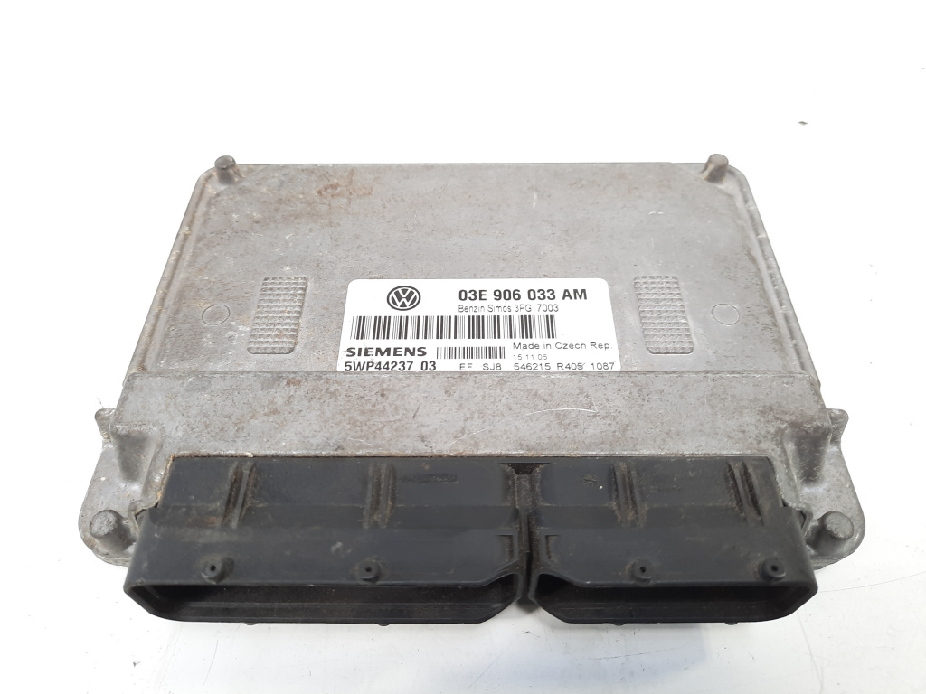 Calculator motor, cod 03E906033AM, Seat Ibiza 4 (6L1) 1.2 benz, AZQ (id:535513)