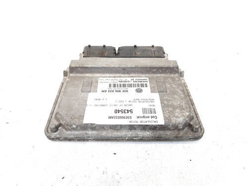 Calculator motor, cod 03E906033AM, VW Polo sedan (9N), 1.2 benz, AZQ (idi:543540)