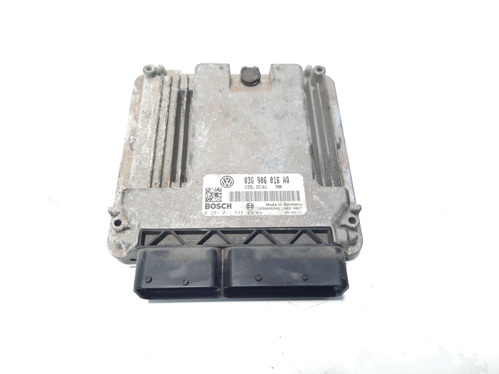 Calculator motor, cod 03G906016AQ, Skoda Octavia 2 Combi (1Z5) 2.0 TDI, BKD (idi:471793)