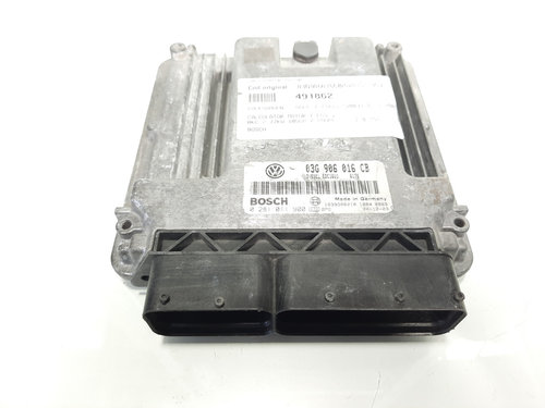 Calculator motor, cod 03G906016CB, 0281011900, Audi A3 (8P1) 1.9 TDI, BKC (idi:491862)