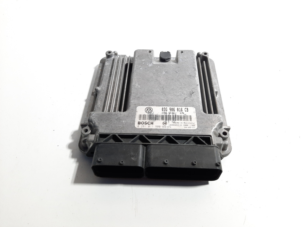 Calculator motor, cod 03G906016CB, 0281011900, Vw Golf 5 (1K1) 1.9 TDI, BKC (id:491764)