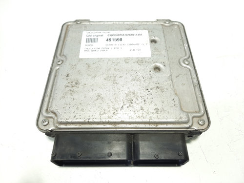 Calculator motor, cod 03G906016F, 0281011391, Skoda Superb II Combi (3T5), 2.0 TDI, BKD (idi:491598)