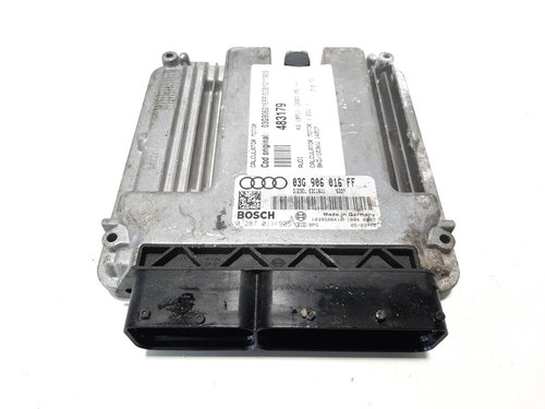 Calculator motor, cod 03G906016FF, 0281011905, Audi A3 (8P1) 2.0 TDI, BKD (idi:483179)