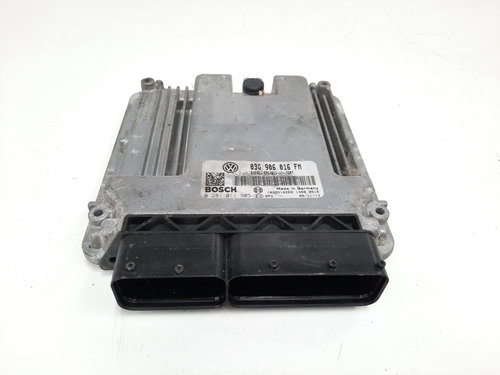 Calculator motor, cod 03G906016FM, 0281011903, Seat Leon (1P1) 2.0 TDI, BKD (idi:491504)