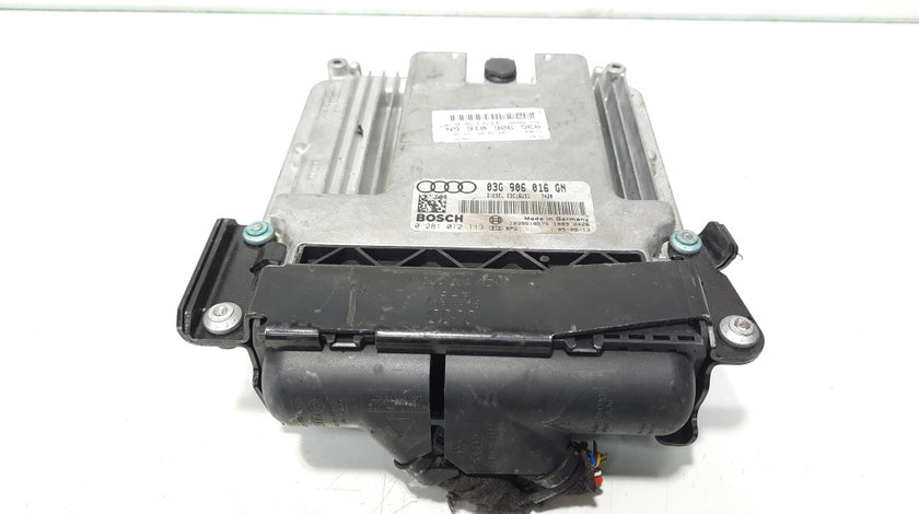 Calculator motor, cod 03G906016GN, 0281012113, Audi A4 (8EC, B7) 2.0 TDI , BLB (id:491691)
