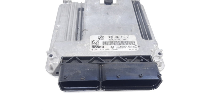 Calculator motor, cod 03G906016GT, 0281012698, Skoda Superb I (3U4) 2.0 tdi, BSS (id:483717)