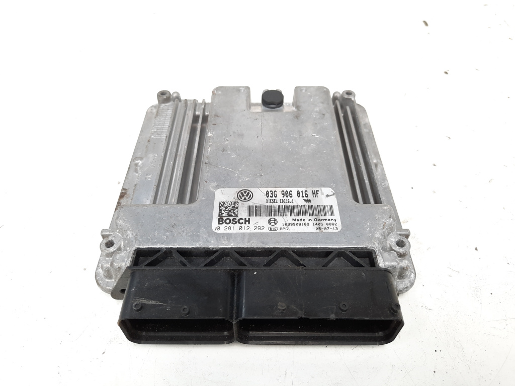 Calculator motor, cod 03G906016HF, 0281012292, Seat Altea XL (5P5, 5P8), 2.0 TDI, BKD (idi:538422)