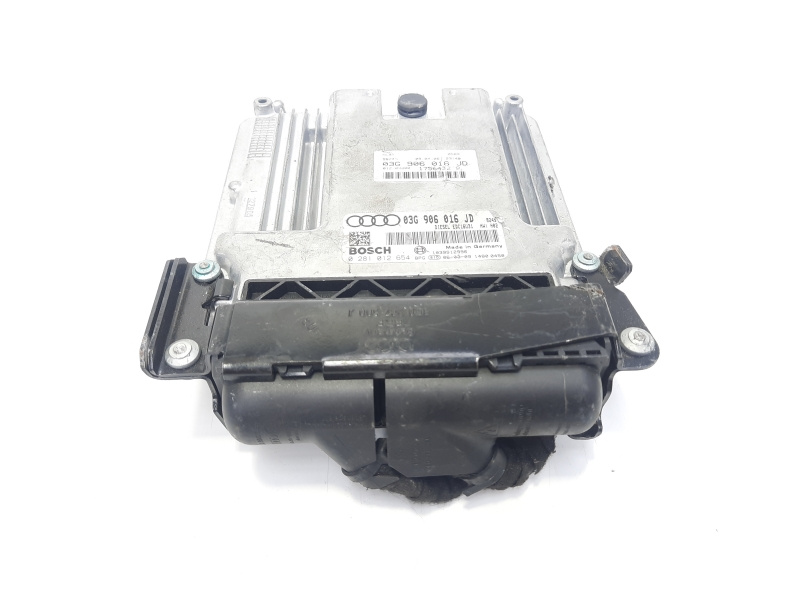 Calculator motor, cod 03G906016JD, 0281012654, Audi A4 Avant (8ED, B7), 2.0 TDI, BRE (idi:483654)