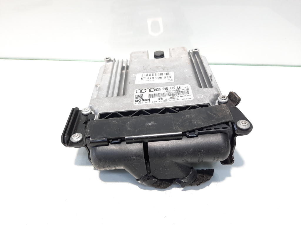 Calculator motor, cod 03G906016LR, 0281013888, Audi A4 Avant (8ED, B7), 2.0 TDI, BRE (idi:491970)