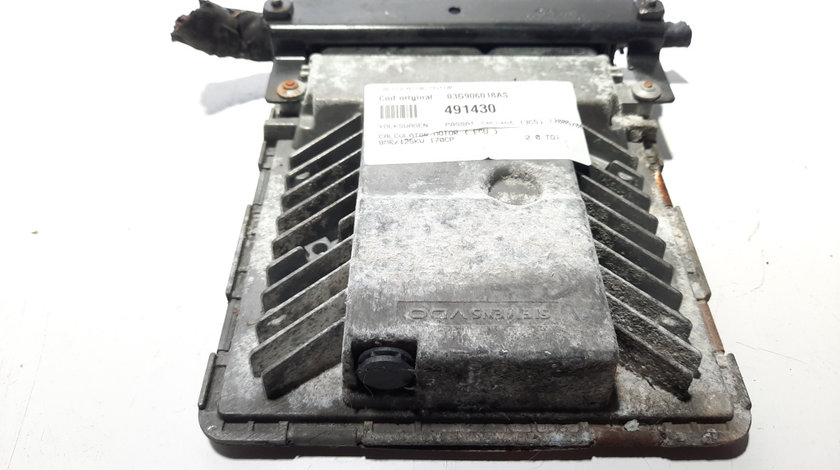 Calculator motor, cod 03G906018AS, VW Passat (3C2), 2.0 TDI, BMR (idi:491430)