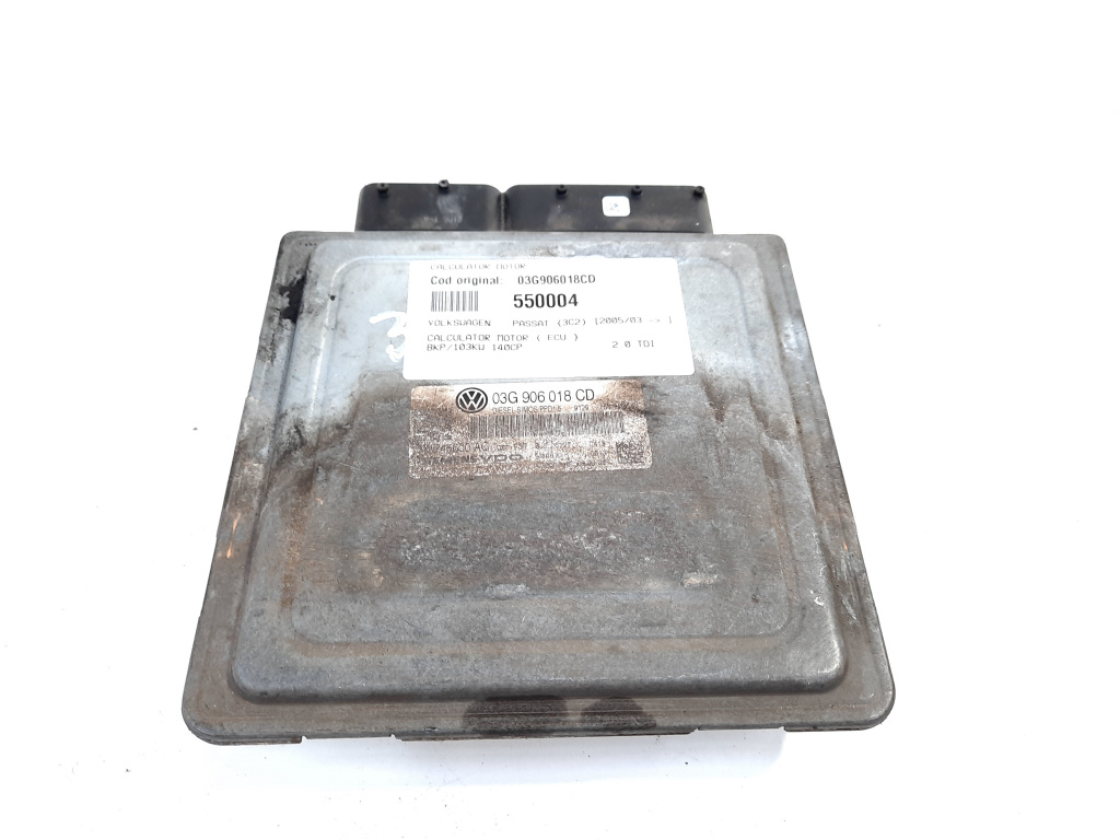 Calculator motor, cod 03G906018CD, Vw Passat (3C2) 2.0 TDI, BKP (id:550004)