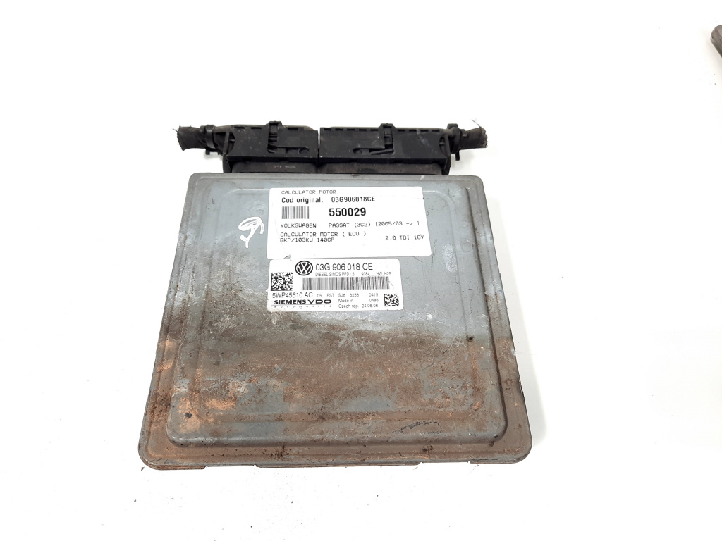 Calculator motor, cod 03G906018CE, Vw Passat (3C2) 2.0 16v TDI, BKP (id:550029)