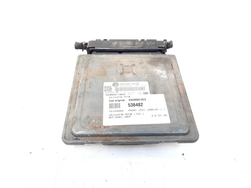 Calculator motor, cod 03G906018CE, Vw Passat (3C2) 2.0 16v TDI, BKP (id:538482)