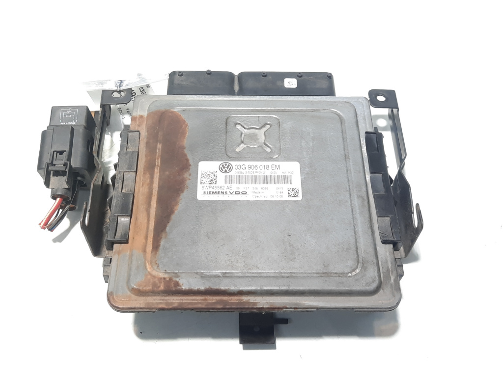 Calculator motor, cod 03G906018EM, Vw Passat Variant (3C5) 2.0 TDI, BMR (id:495219)