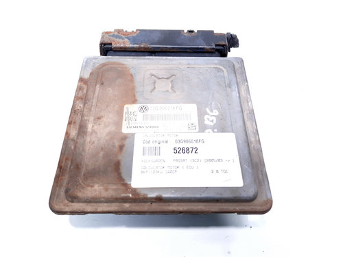 Calculator motor, cod 03G906018FG, VW Passat Variant (3C5), 2.0 TDI, BKP (idi:526872)