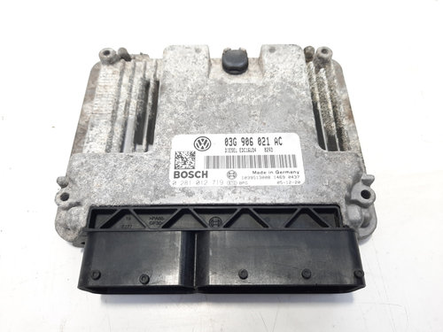 Calculator motor, cod 03G906021AC, 0281012719, VW Passat Variant (3C5), 2.0 TDI, BMP (id:488908)