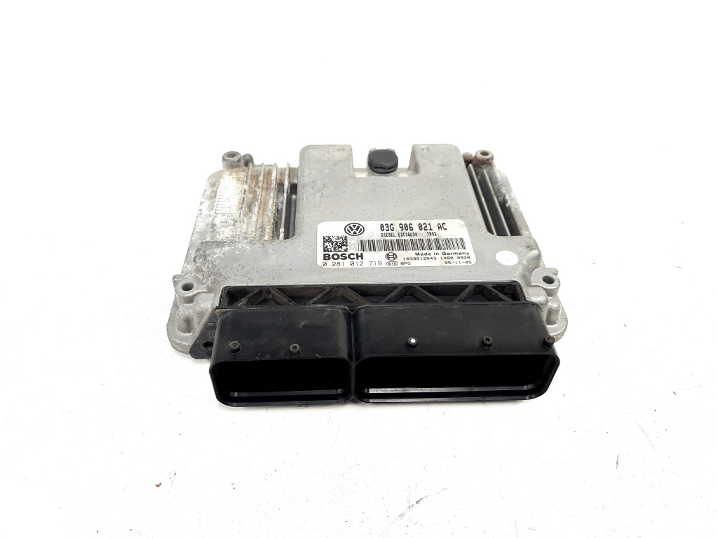 Calculator motor, cod 03G906021AC, 0281012719, VW Passat Variant (3C5), 2.0 TDI, BMP (id:539311)