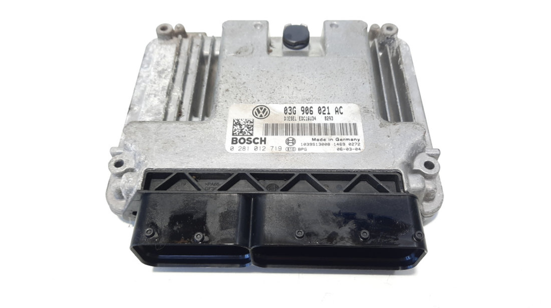 Calculator motor, cod 03G906021AC, VW Passat (3C2), 2.0 TDI, BMP (idi:474413)