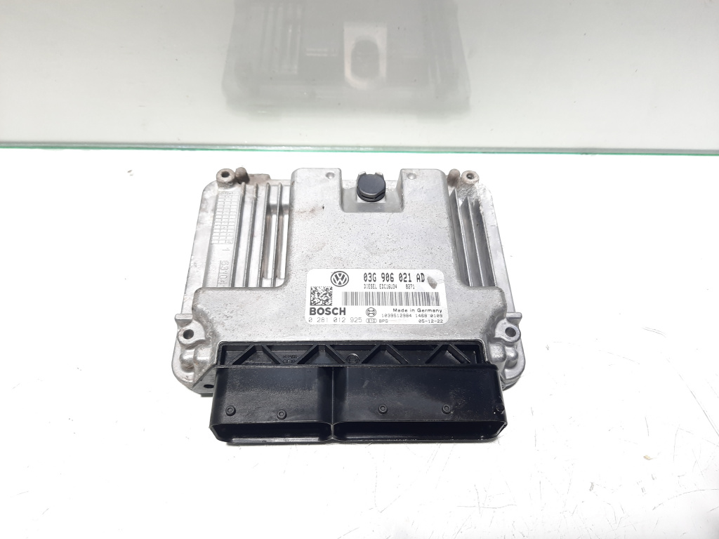 Calculator motor, cod 03G906021AD, 0281012925, Vw Passat Variant (3C5) 2.0 TDI, BMP (id:459682)