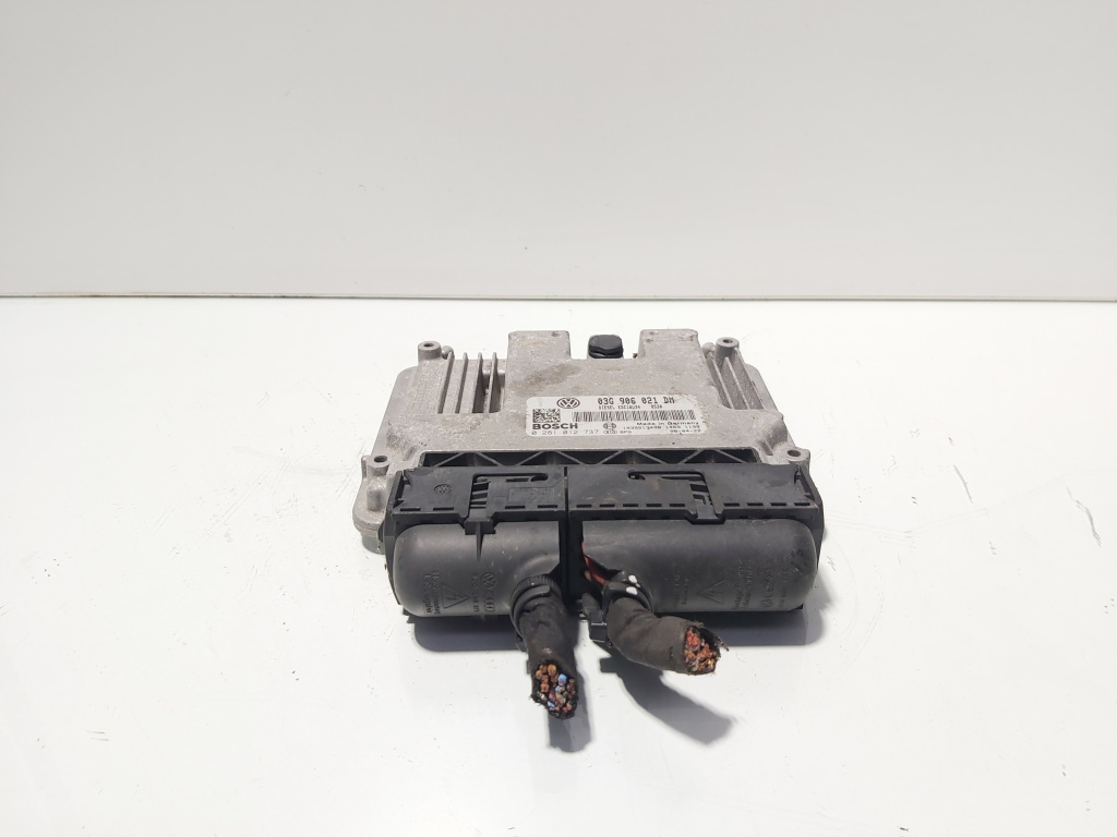 Calculator motor, cod 03G906021DM, 0281012737, VW Touran (1T1, 1T2), 1.9 TDI, BLS (id:676687)