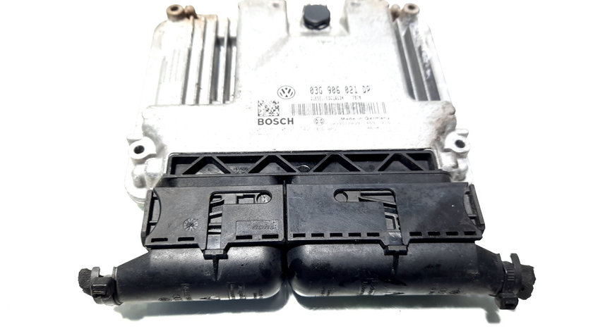 Calculator motor, cod 03G906021DP, 0281012742, Skoda Octavia 2 (1Z3), 1.9 TDI, BKC (idi:514331)