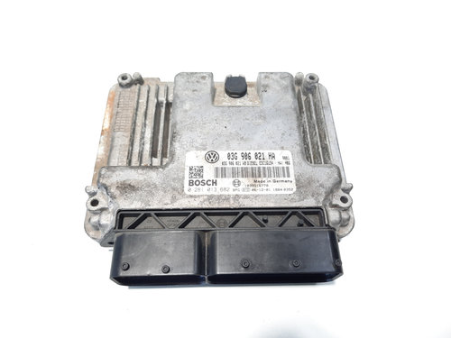 Calculator motor, cod 03G906021HA, VW Golf 5 (1K1), 1.9 TDI, BLS (idi:473455)