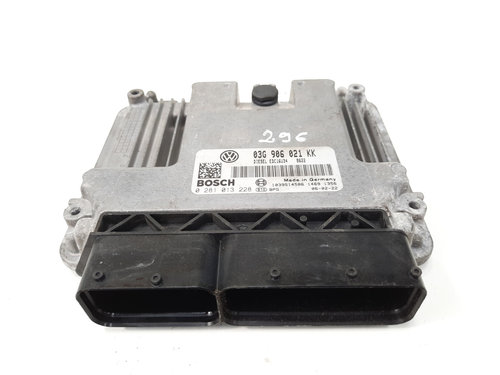 Calculator motor, cod 03G906021KK, 0281013228, Seat Altea XL (5P5, 5P8), 2.0 TDI, BKD (idi:549944)