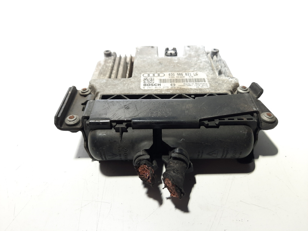 Calculator motor, cod 03G906021LG, 0281013276, Skoda Superb II Combi (3T5), 2.0 TDI, BKD (idi:491459)