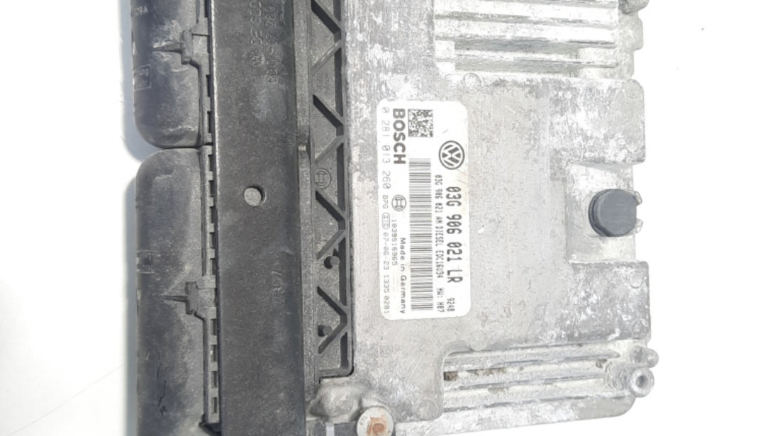 Calculator motor, cod 03G906021LR, 0281013260, Seat Altea XL (5P5, 5P8), 1.9 TDI, BXE (idi:495798)