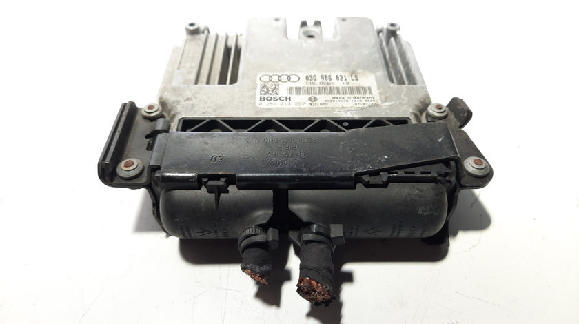 Calculator motor, cod 03G906021LS, 0281013297, Audi A3 (8P1) 1.9 TDI, BLS (id:491472)