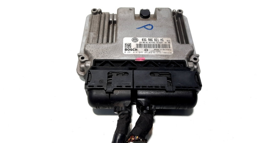 Calculator motor, cod 03G906021MG, 0281014043, Vw Touran (1T1, 1T2) 1.9 TDI, BLS (id:487159)