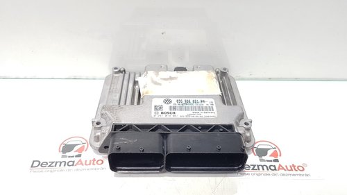 Calculator motor, cod 03G906021PM, 0281014061, Audi A3 Sportback (8PA) 1.9 tdi, BKD (idi:266089)