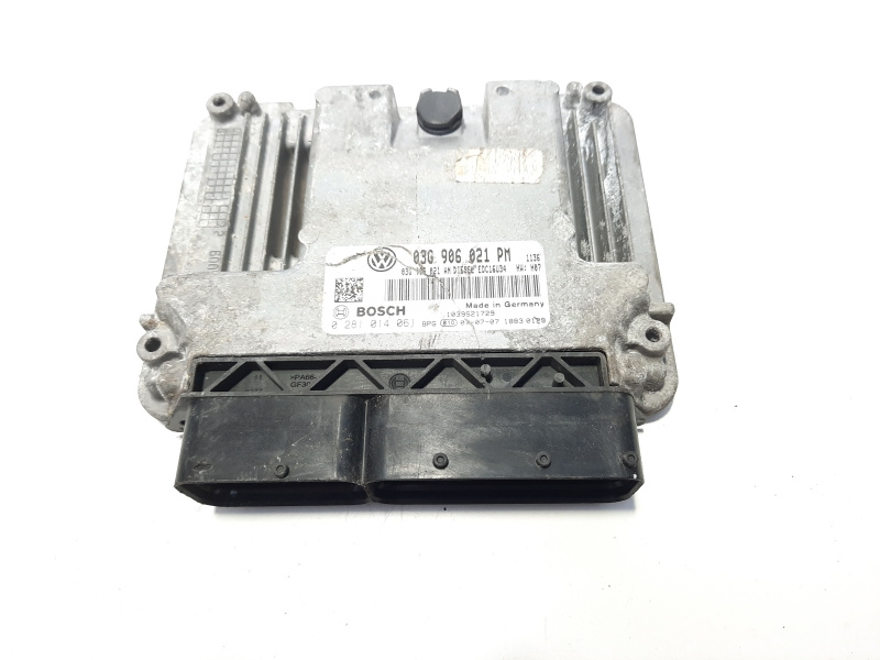 Calculator motor, cod 03G906021PM, 0281014061, Seat Toledo 3 (5P2) 1.9 tdi, BXE (idi:482918)