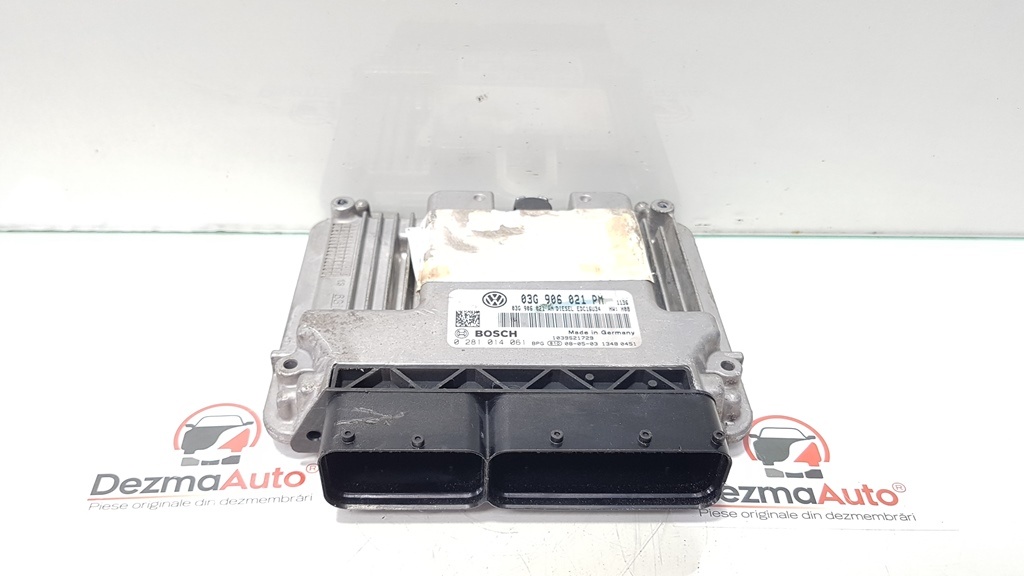 Calculator motor, cod 03G906021PM, 0281014061, Seat Toledo 3 (5P2) 1.9 tdi, BKD (idi:266089)