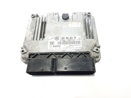 Calculator motor, cod 03G906021PM, 0281014061, Vw Jetta 3 (1K2) 1.9 tdi, BXE (id:482918)