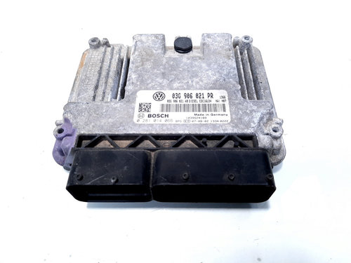 Calculator motor, cod 03G906021PR, 0281014016, VW Passat (3C2), 2.0 TDI, BKP (idi:526897)