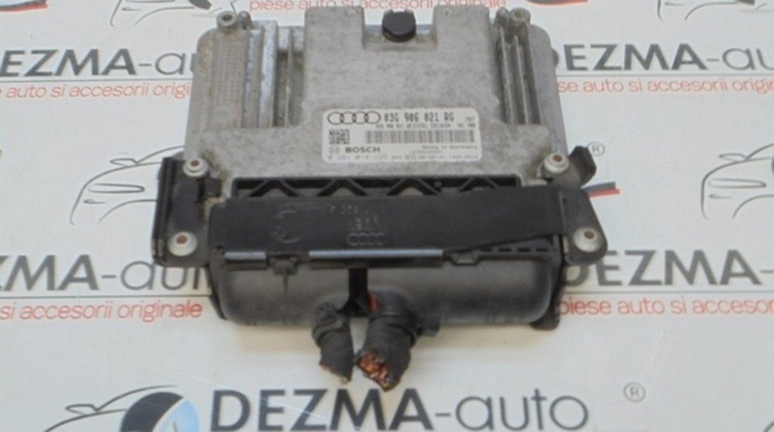 Calculator motor, cod 03G906021RG, 0281014125, Audi A3 Sportback (8PA) 1.9 tdi, BLS