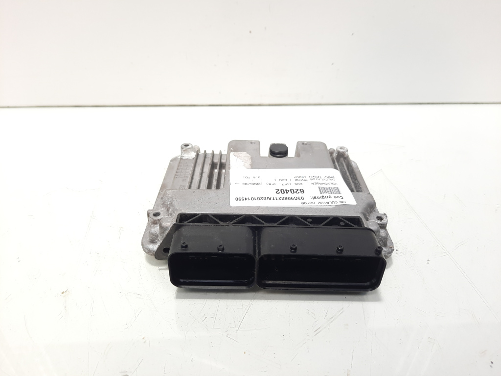 Calculator motor, cod 03G906021TA, 0281014590, Seat Altea (5P1) 2.0 TDI, BMM (idi:620402)
