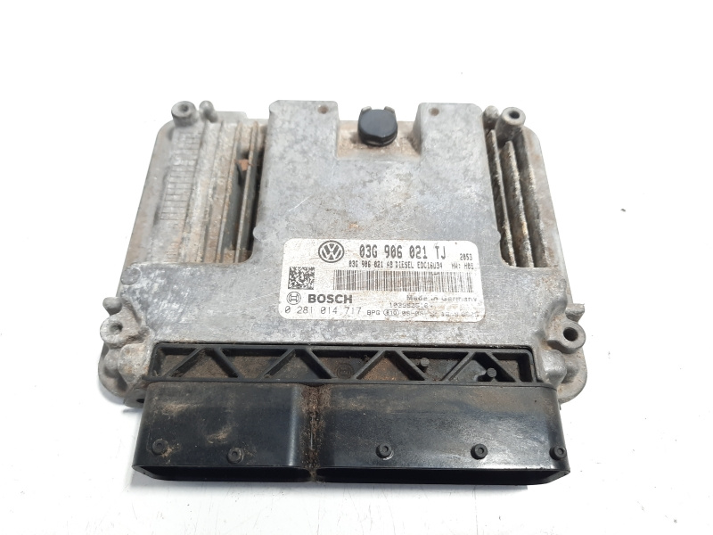 Calculator motor, cod 03G906021TJ, 0281014717, Skoda Octavia 2 Combi (1Z5) 1.9 TDI, BLS (id:488853)