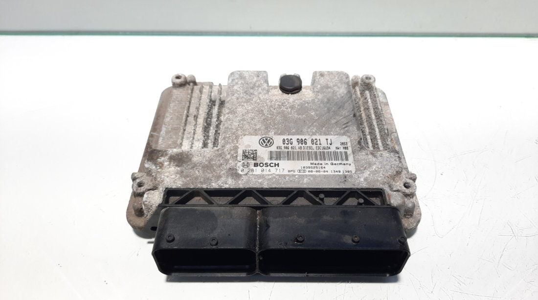 Calculator motor, cod 03G906021TJ, Seat Altea XL (5P5, 5P8) 1.9 TDI, BLS