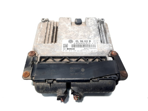 Calculator motor, cod 03L906018BP, 0281016398, Seat Altea (5P1) 2.0 TDI, CFH (idi:517717)