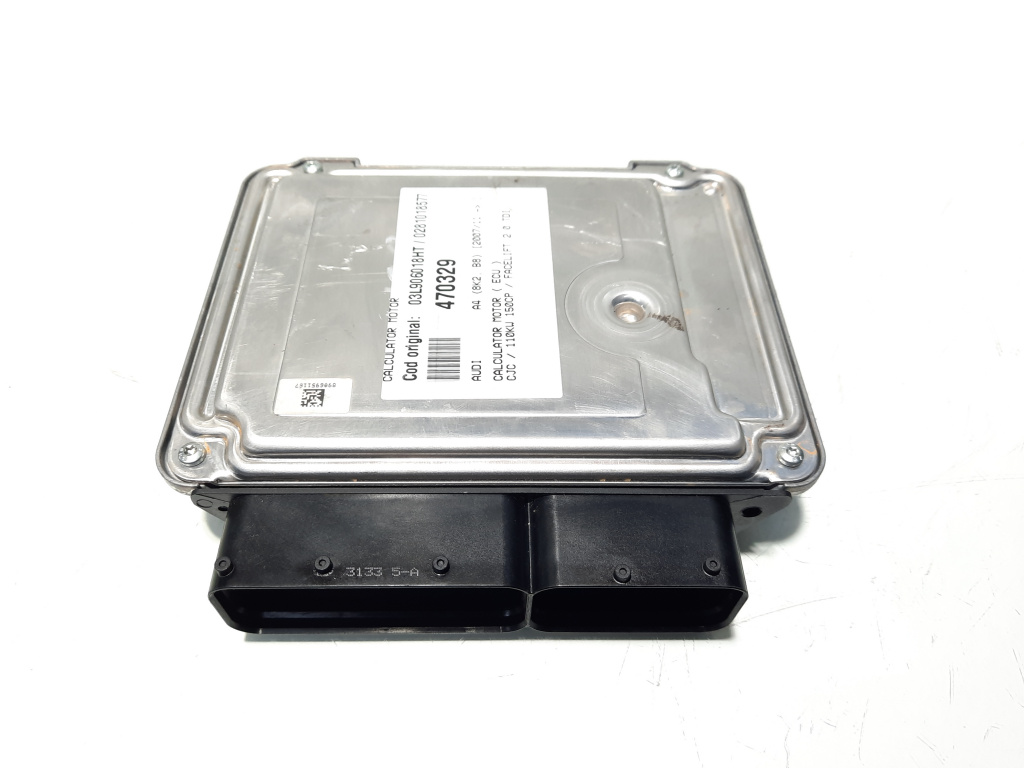 Calculator motor, cod 03L906018HT, 0281018577, Seat Exeo (3R2) 2.0 TDI, CJC (idi:470329)