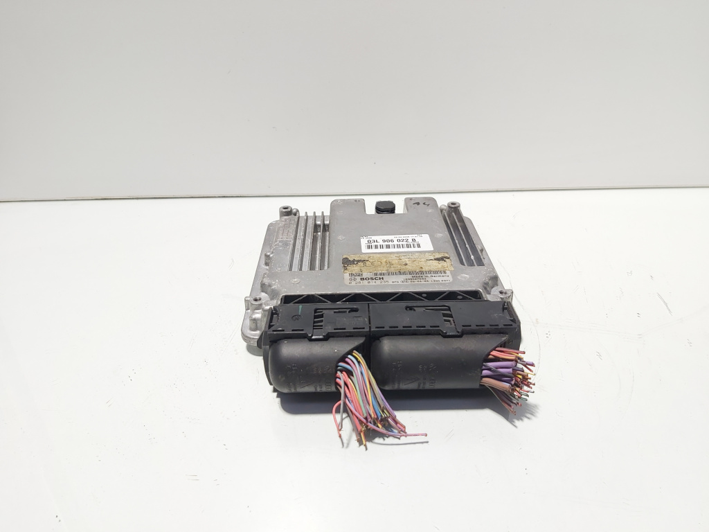 Calculator motor, cod 03L906022B, 0281014235, Audi A4 (8K2, B8), 2.0 TDI, CAG (id:676954)