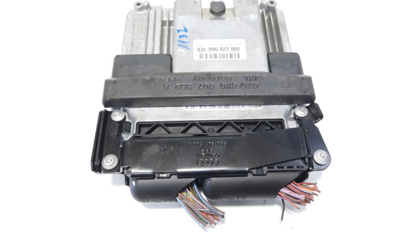 Calculator motor, cod 03L906022MR, Audi Q5 (8RB), 2.0 TDI, CAH (idi:475458)