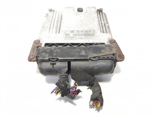 Calculator motor, cod 03L906022QH, 0281015877, Skoda Superb II (3T4) 2.0 TDI, CBBB (id:643887)