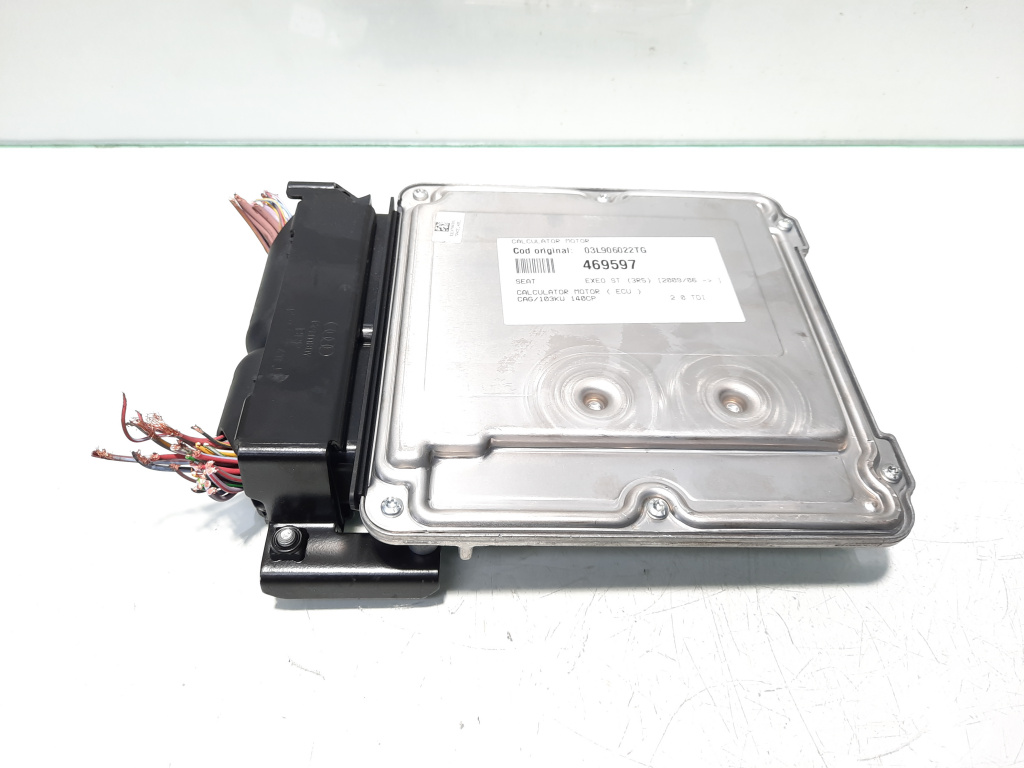 Calculator motor, cod 03L906022TG, Seat Exeo (3R2) 2.0 TDI, CAG (idi:469597)
