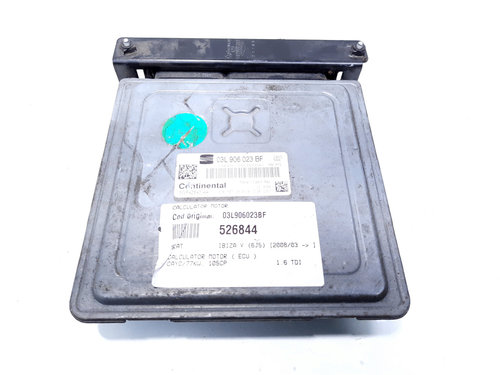 Calculator motor, cod 03L906023BF, Seat Toledo 4 (KG3) 1.6 TDI, CAYC (idi:526844)
