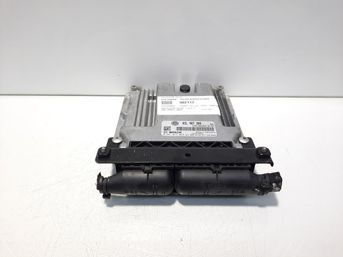 Calculator motor, cod 03L907309, 0281015029, Audi A3 Cabriolet (8P7) 2.0 TDI, CBA (idi:502117)