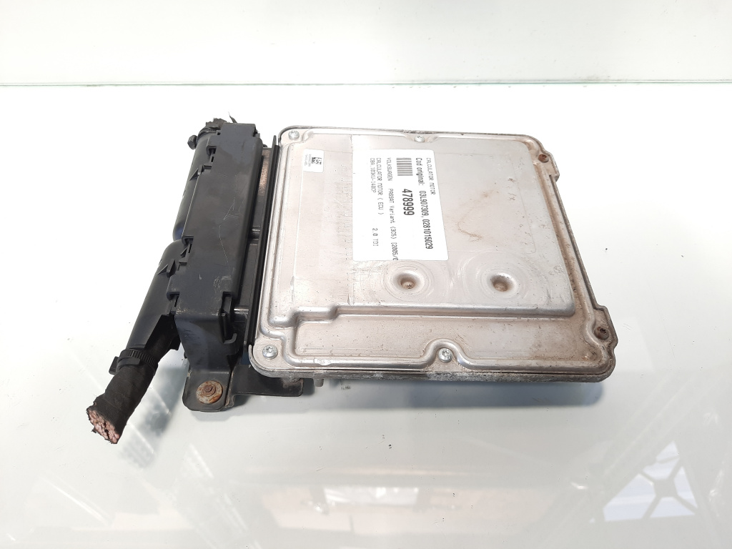 Calculator motor, cod 03L907309, 0281015029, VW Passat Variant (3C5) 2.0 TDI, CBA (id:478999)