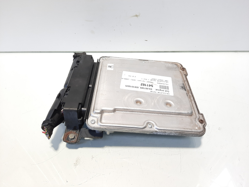 Calculator motor, cod 03L907309, 0281015029, Vw Passat Variant (3C5) 2.0 TDI, CBA (id:541162)